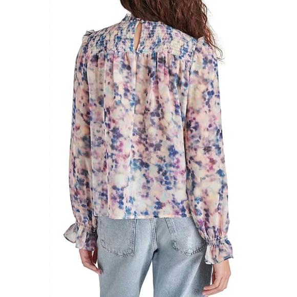 NEW STEVE MADDEN soleil top in pink multi - Picture 2 of 3